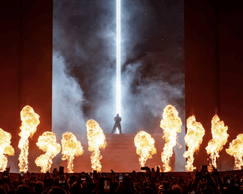 Kendrick Lamar performs at Oracle Park (Photo Credit: Greg Noire)